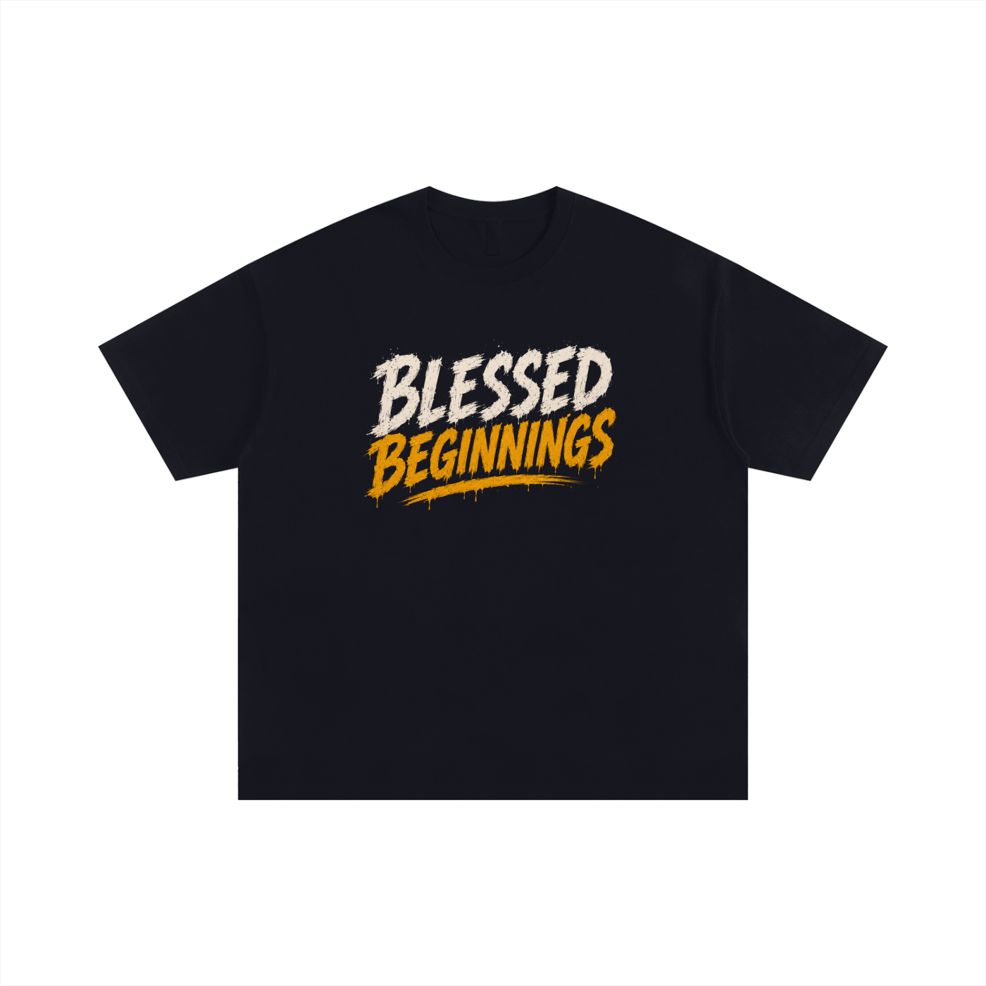 Blessed beginnings Cotton T-Shirt